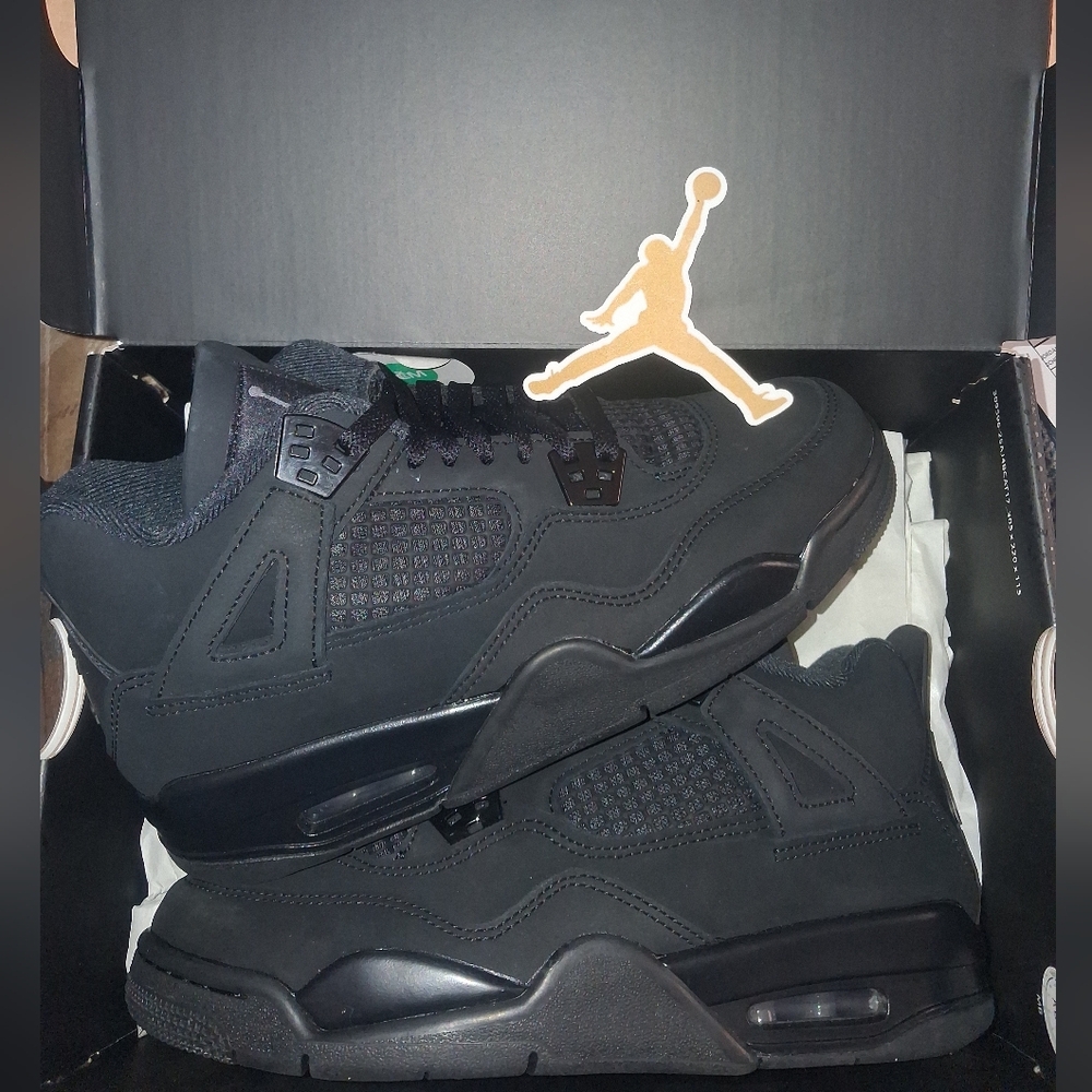 NWB Jordan 4 Black Cats 2025